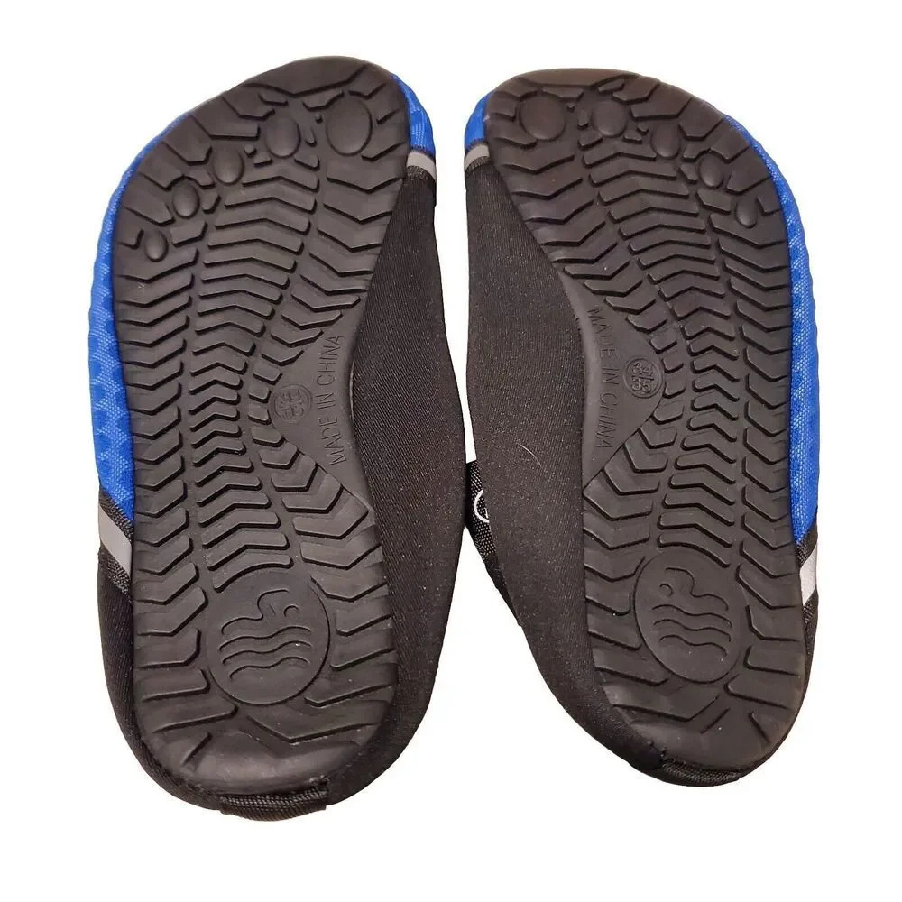 Met 520 Water Socks Blue Black Euro 34/35 US Size 5-5.5 Women Beach Pool New - Picture 2 of 2